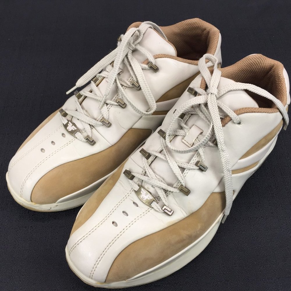 Men's Lugz Comfortable  Beige & Brown Leather SZ11